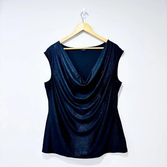 REITMANS Shimmering black top - Picture 1 of 8